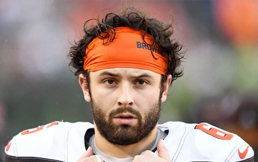 baker mayfield headband