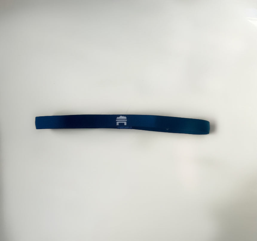 navy football headband