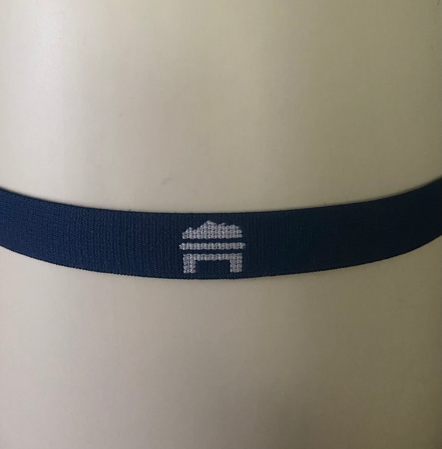 Navy blue football headband