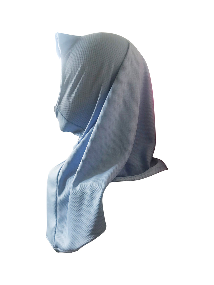 blue hijab