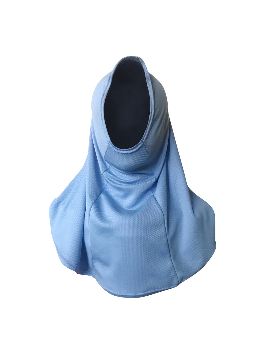 pale blue hijab