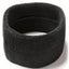 black terry towelling headband