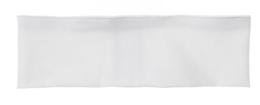white head band