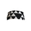 Black and White Triangle Yoga Headband