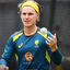 adam zampa yellow headband