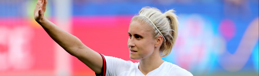 Steph Houghton – England women’s team captain in a headband
