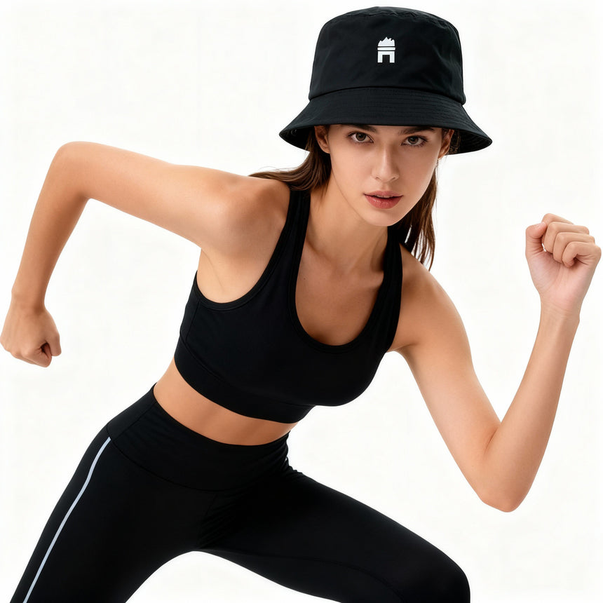 Grand Performance Bucket Hat – Black